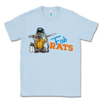 Dusty Blue fabrats Classic Tee - artisFamous