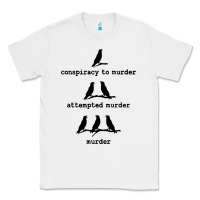 White attempted murder cute Classic Tee - artisFamous