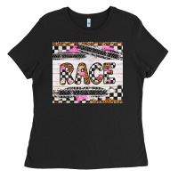 Black race Ladies Tee - Artiststas