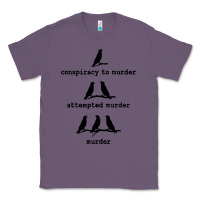 Lavender attempted murder cute Classic Tee - artisFamous