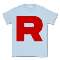 Dusty Blue r is team rocket Classic Tee - artisFamous