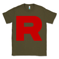 Army Green r is team rocket Classic Tee - artisFamous