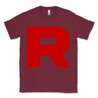 Burgundy r is team rocket Classic Tee - artisFamous