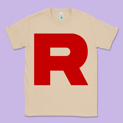 R Is Team Rocket Classic Tee Designed By Artisfamous