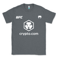 Charcoal Heather crypto Classic Tee - artisFamous
