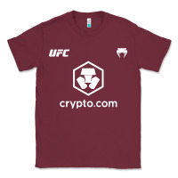 Burgundy crypto Classic Tee - artisFamous