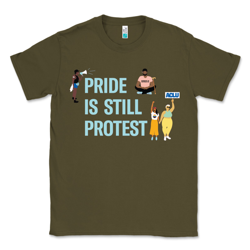 Pride Is Still Protest Classic Tee by artisFamous | Teevron