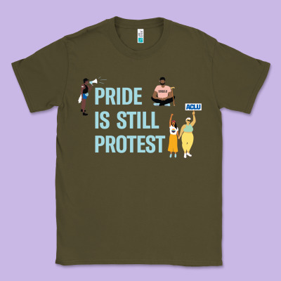 Pride Is Still Protest Classic Tee Designed By Artisfamous