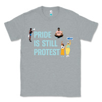 Heather Grey pride is still protest Classic Tee - artisFamous