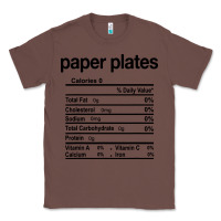 Chestnut paper plates nutrition facts funny thanksgiving christmas Classic Tee - artisFamous