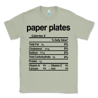 Matcha paper plates nutrition facts funny thanksgiving christmas Classic Tee - artisFamous