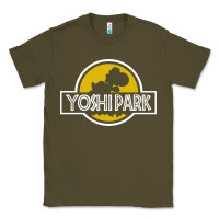 Army Green yoshi park Classic Tee - artisFamous