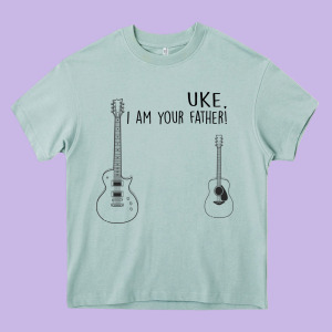Uke I'm Your Father Heavy Core Tee Designed By Bettercallsaul