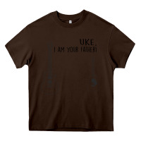 Chocolate Brown uke i'm your father Heavy Core Tee - Bettercallsaul
