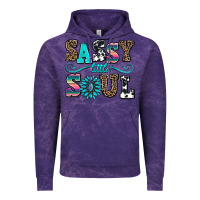Cloud Purple sassy little soul Vintage Hoodie - AdoDesignShop
