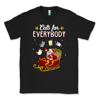 Black cats for everybody cat christmas ugly christmas sweatshirt Classic Tee - artisFamous