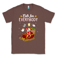 Chestnut cats for everybody cat christmas ugly christmas sweatshirt Classic Tee - artisFamous