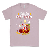 Lilac cats for everybody cat christmas ugly christmas sweatshirt Classic Tee - artisFamous