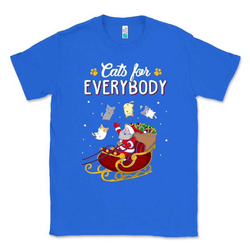 Cats For Everybody Cat Christmas Ugly Christmas Sweatshirt Classic Tee by artisFamous | Teevron