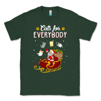 Cats For Everybody Cat Christmas Ugly Christmas Sweatshirt Classic Tee | Teevron