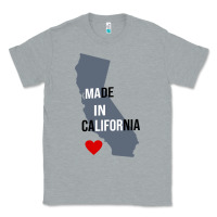 Heather Grey made in california Classic Tee - artisFamous