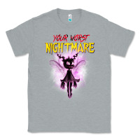 Heather Grey Your Worst Nightmare Classic Tee - artisFamous