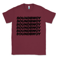 Burgundy soundbwoy Classic Tee - artisFamous