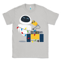 Moon Dust wall e eve christmas light wrap graphic t shirt Classic Tee - artisFamous