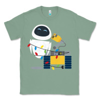 Sage wall e eve christmas light wrap graphic t shirt Classic Tee - artisFamous