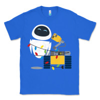 True Royal wall e eve christmas light wrap graphic t shirt Classic Tee - artisFamous