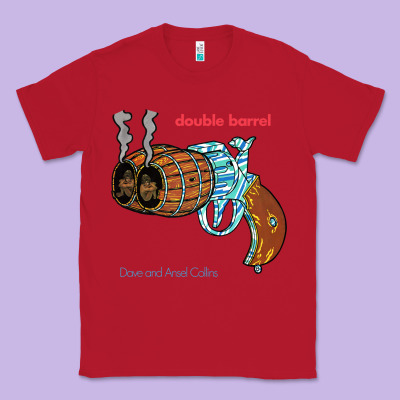 Double Barrel Classic Tee Designed By Artisfamous