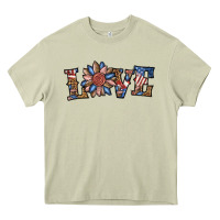 Mossy love american sunflower Heavy Core Tee - BundleAndBundleShop