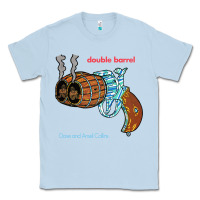 Dusty Blue Double Barrel Classic Tee - artisFamous