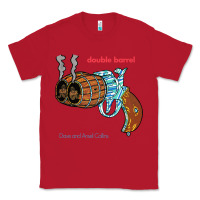 Red Double Barrel Classic Tee - artisFamous