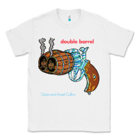 White Double Barrel Classic Tee - artisFamous