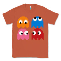 Copper pacman ghosts cool retro 80s Classic Tee - artisFamous