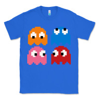 True Royal pacman ghosts cool retro 80s Classic Tee - artisFamous
