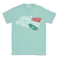 Seafoam mexico flag Classic Tee - artisFamous