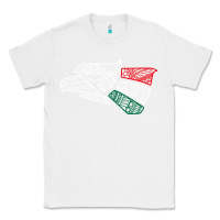 White mexico flag Classic Tee - artisFamous