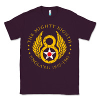 Plum mighty eighth   8th air force Classic Tee - artisFamous