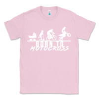 Bubblegum Pink motocross motocicleta evolución offroad Classic Tee - artisFamous
