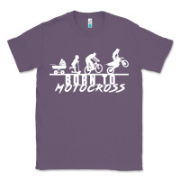 Lavender motocross motocicleta evolución offroad Classic Tee - artisFamous