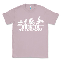 Lilac motocross motocicleta evolución offroad Classic Tee - artisFamous
