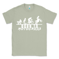 Matcha motocross motocicleta evolución offroad Classic Tee - artisFamous