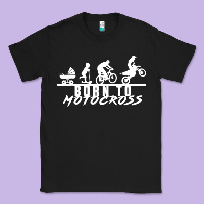 Motocross Motocicleta Evolución Offroad Classic Tee Designed By Artisfamous