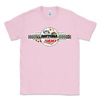 Bubblegum Pink daytona speedway Classic Tee - artisFamous