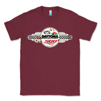 Burgundy daytona speedway Classic Tee - artisFamous