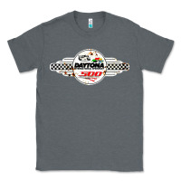 Charcoal Heather daytona speedway Classic Tee - artisFamous
