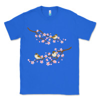 True Royal cherry blossom sakura with bird Classic Tee - artisFamous