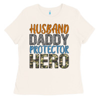 Bone husband daddy protector hero Ladies Tee - Artiststas
